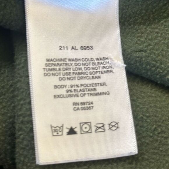 Columbia Soft Shell Omni Wick Olive Green Jacket Coat Windbreaker size M Medium - Picture 7 of 8